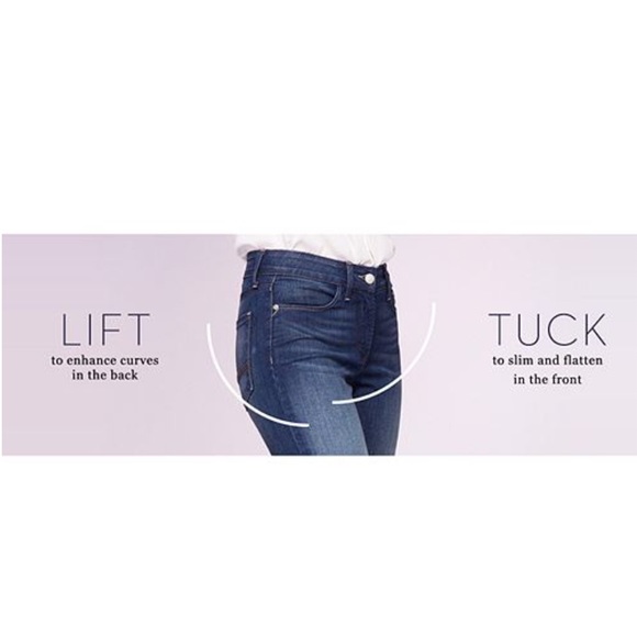 NYDJ, Lift Tuck Technology Straight Leg Jeans NWOT - Picture 6 of 8